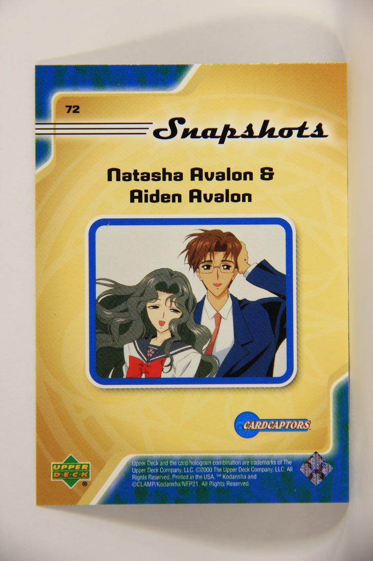 CardCaptors 2000 Card #72 Natasha Avalon & Aiden Avalon - Snapshots ENG L005533