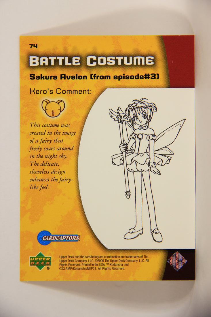 CardCaptors 2000 Card #74 Sakura Avalon From Episode #3 - Battle Costume ENG L005535