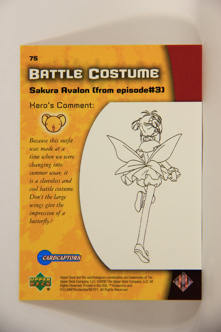 CardCaptors 2000 Card #75 Sakura Avalon From Episode #3 - Battle Costume ENG L005536