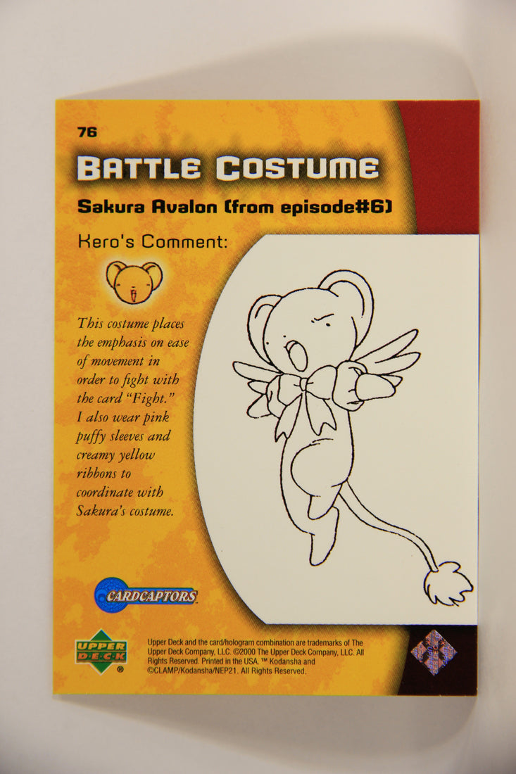 CardCaptors 2000 Card #76 Sakura Avalon From Episode #6 - Battle Costume ENG L005537