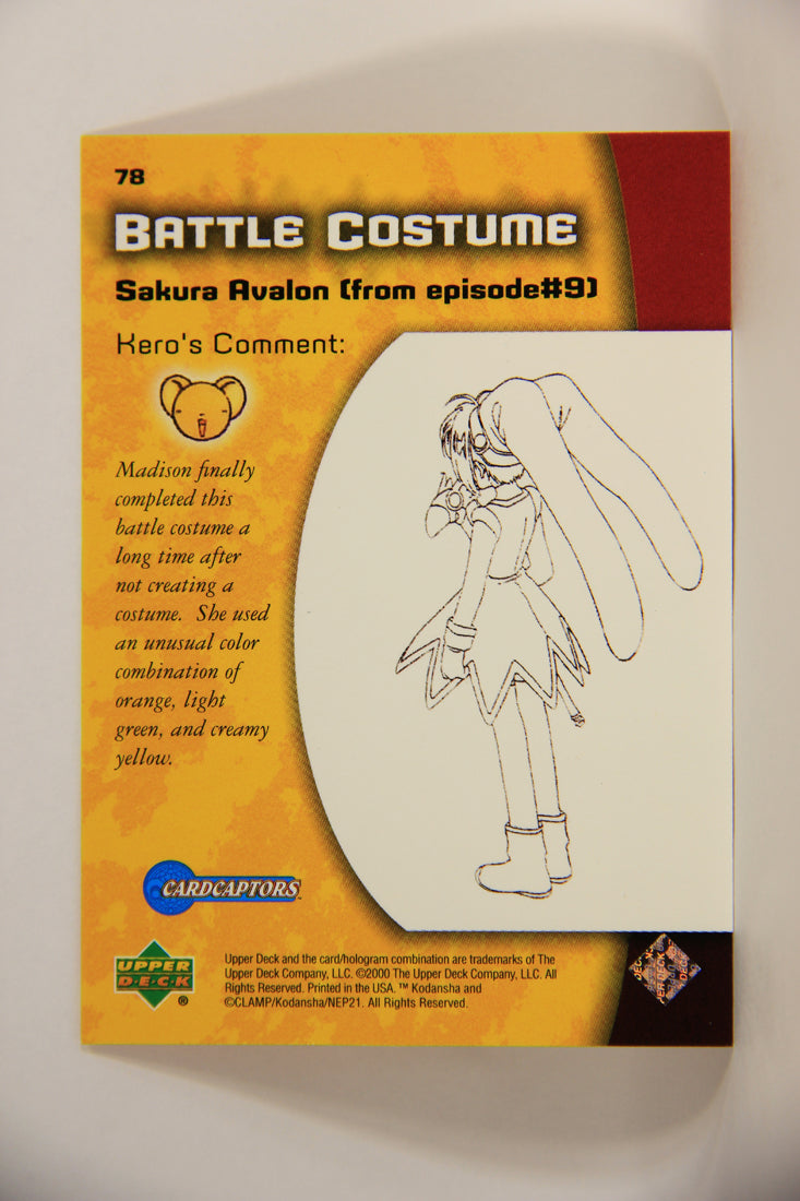 CardCaptors 2000 Card #78 Sakura Avalon From Episode #9 - Battle Costume ENG L005539