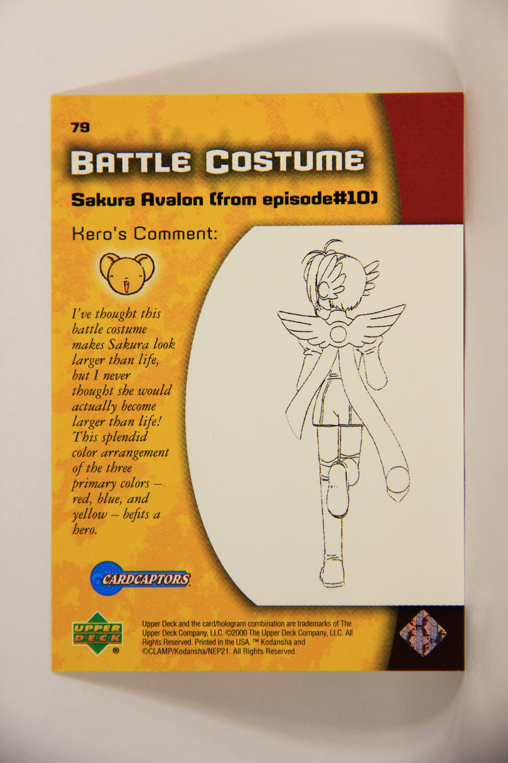CardCaptors 2000 Card #79 Sakura Avalon From Episode #10 - Battle Costume ENG L005540