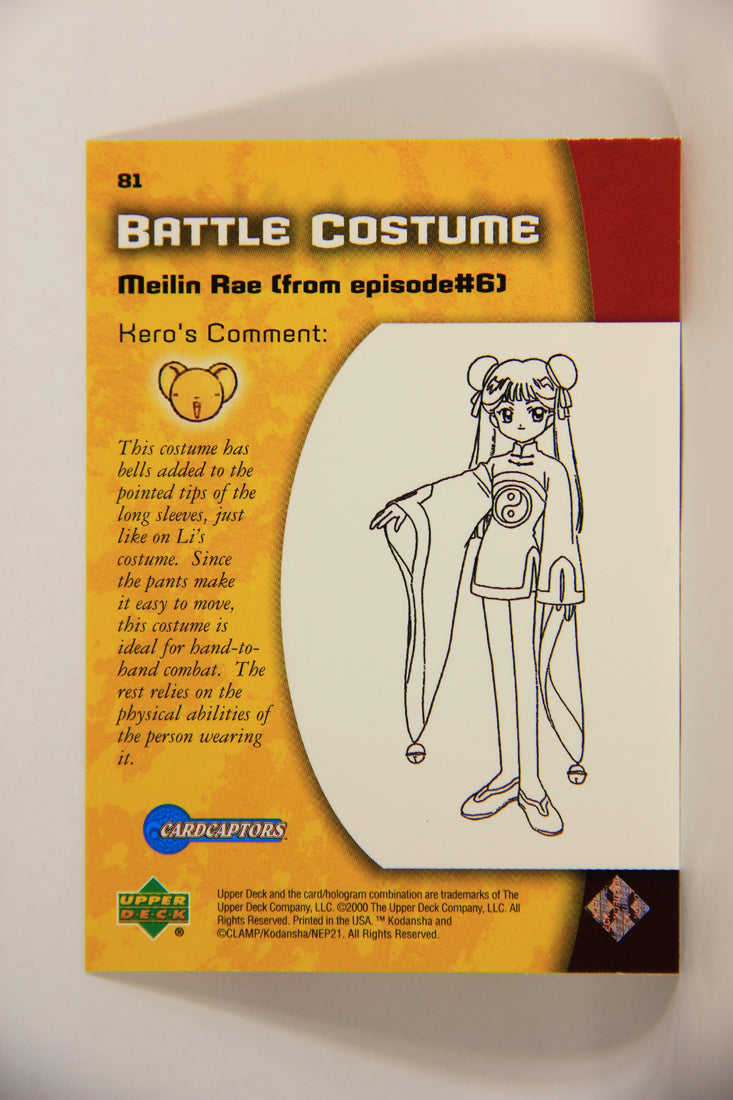 CardCaptors 2000 Card #81 Meilin Rae From Episode #6 - Battle Costume ENG L005542