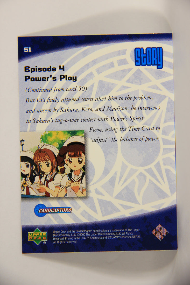 CardCaptors 2000 Card #51 Episode 4 - Power's Play Rainbow Holo Foil ENG L005568