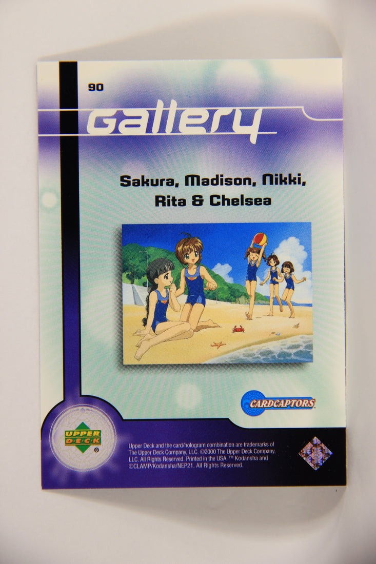 CardCaptors 2000 Card #90 Sakura Madison Nikki Rita Chelsea Rainbow Holo Foil ENG L005577