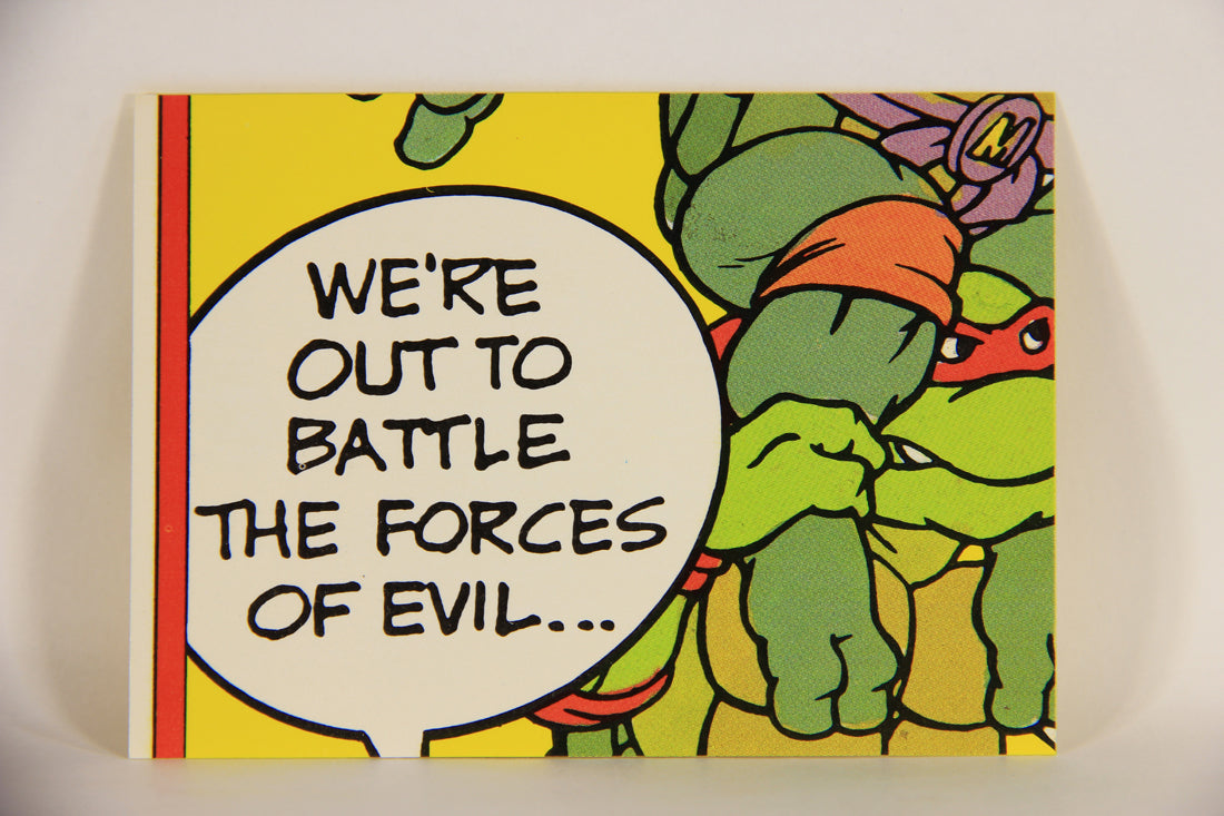 Teenage Mutant Ninja Turtles 1989 Trading Card Sticker #3 Donatello ENG L005829