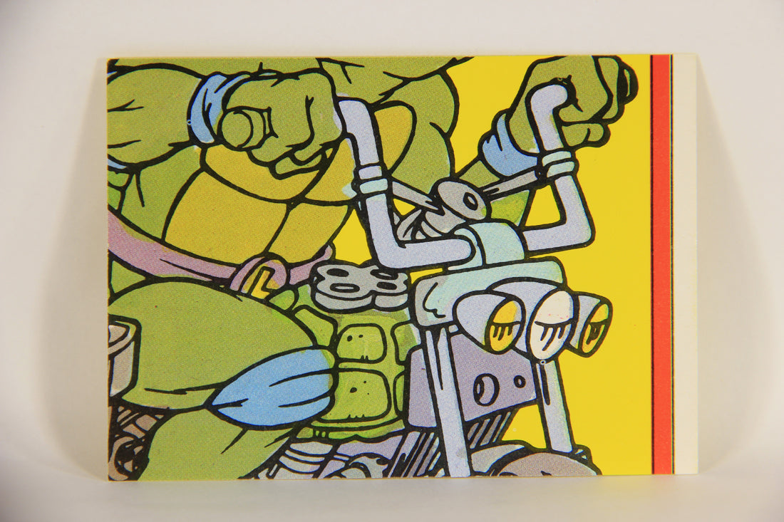 Teenage Mutant Ninja Turtles 1989 Trading Card Sticker #10 TMNT ENG L005836