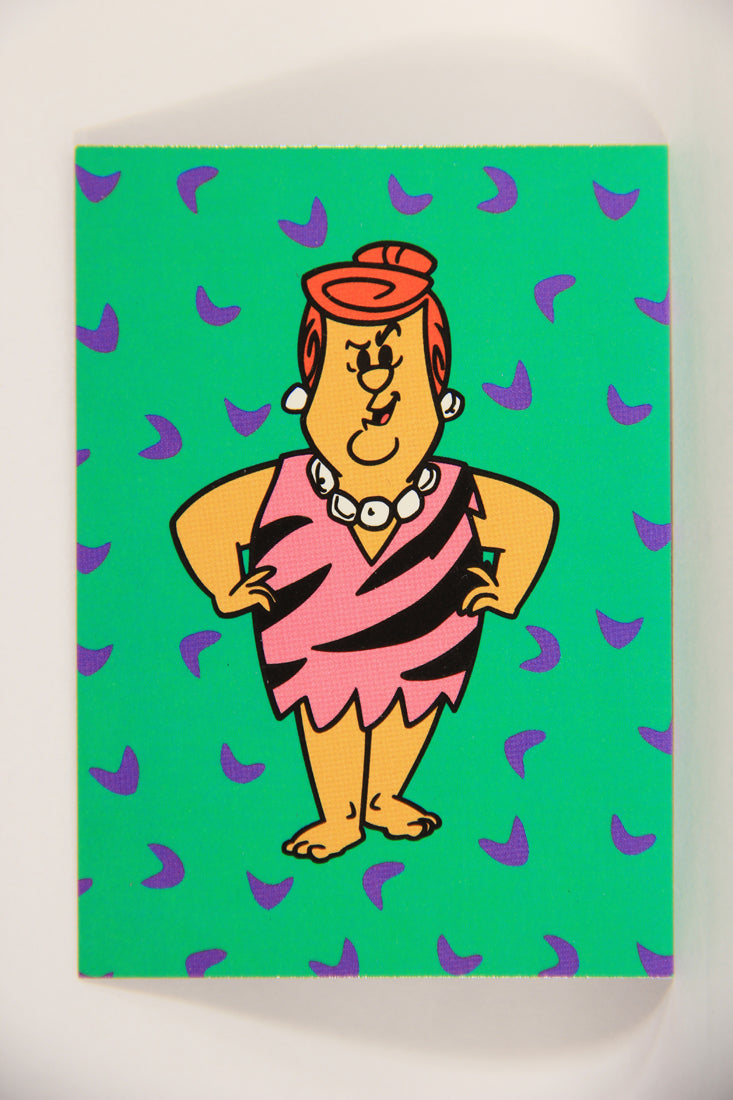 Return Of The Flintstones 1994 Stand-Up Card #60 Mrs. Slaghoople ENG L005845