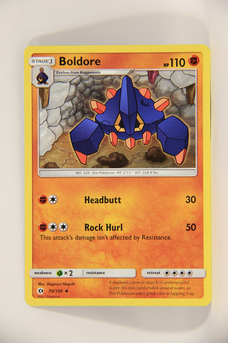 2017 Pokmon TCG #70/149 Boldore - Sun & Moon Uncommon ENG L006361 AGS Collectibles 2017 Pokmon TCG #70/149 Boldore - Sun & Moon Uncommon ENG L006361 AGS Collectibles