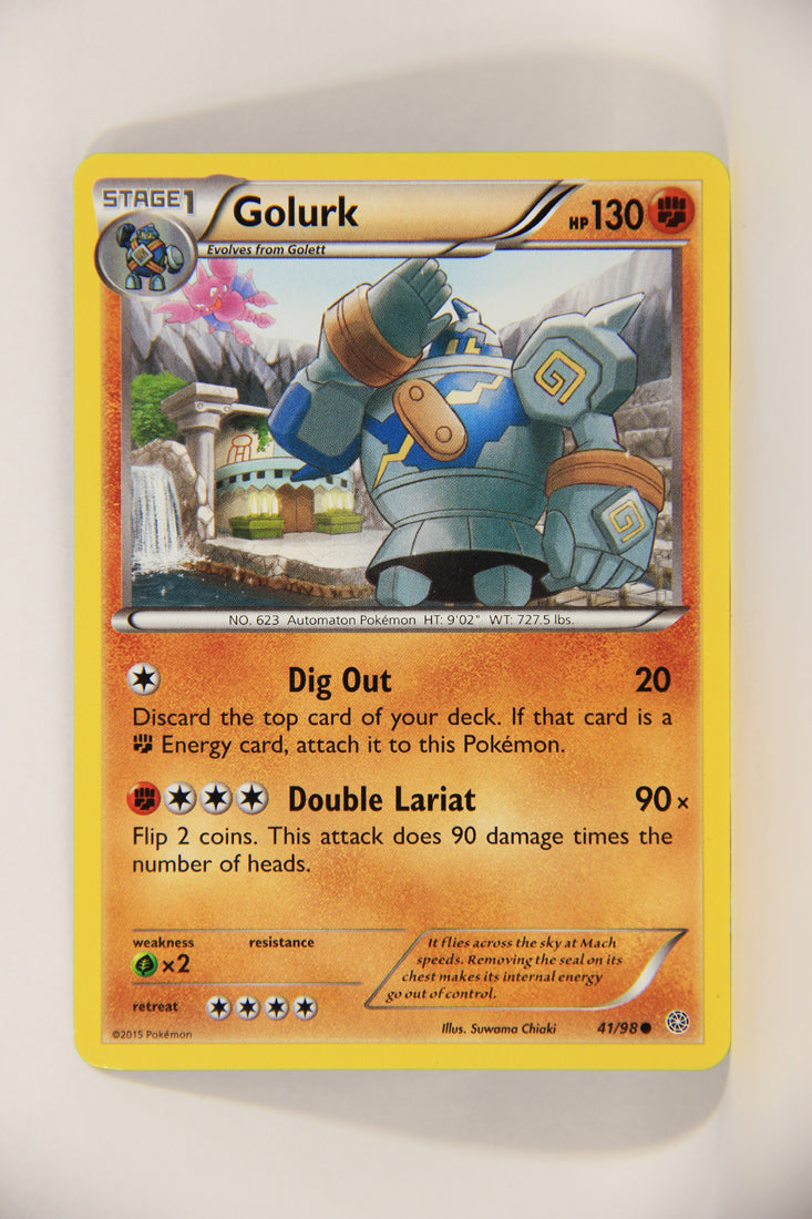 2015 Pokmon TCG #41/98 Golurk - Ancient Origins Common ENG L006362 AGS Collectibles 2015 Pokmon TCG #41/98 Golurk - Ancient Origins Common ENG L006362 AGS Collectibles