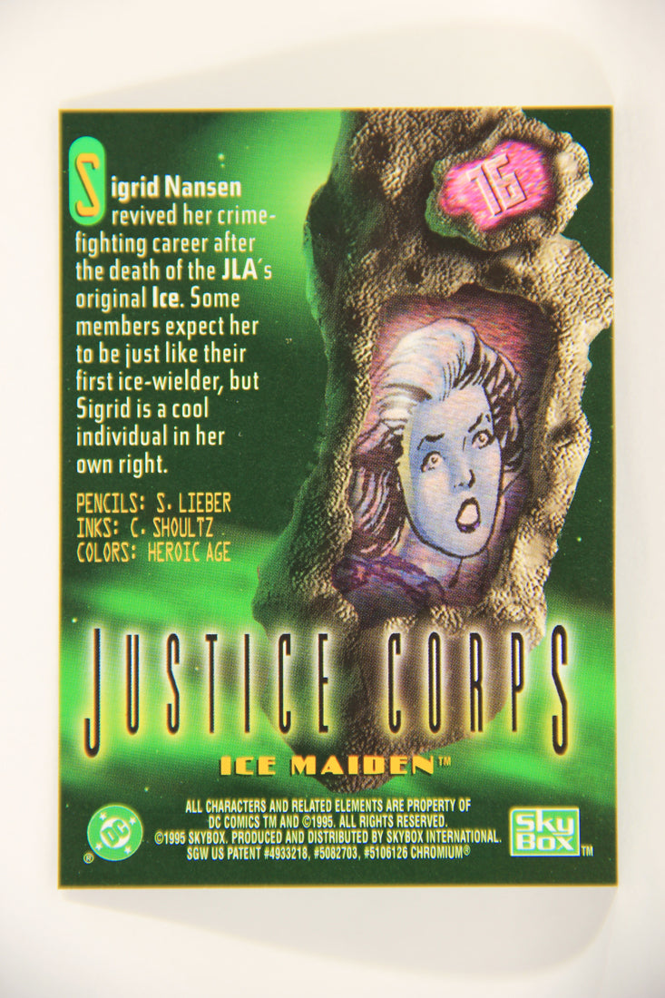 DC Legends '95 Power Chrome 1995 Trading Card #16 Ice Maiden L006492