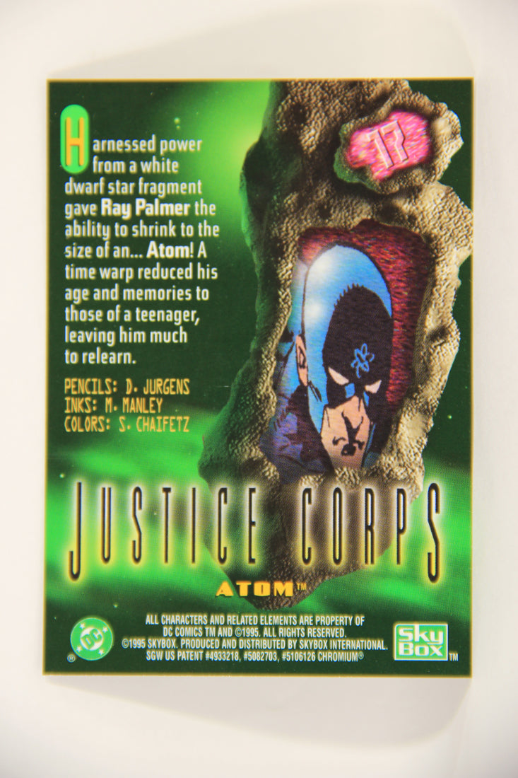 DC Legends '95 Power Chrome 1995 Trading Card #17 Atom L006493