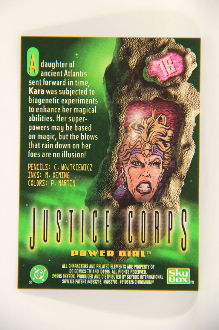 DC Legends '95 Power Chrome 1995 Trading Card #18 Power Girl L006494