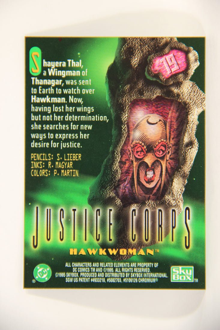 DC Legends '95 Power Chrome 1995 Trading Card #19 Hawkwoman L006495