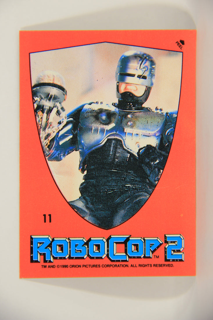 RoboCop 2 Topps 1990 Trading Card Sticker #11 Puzzle ENG L006869