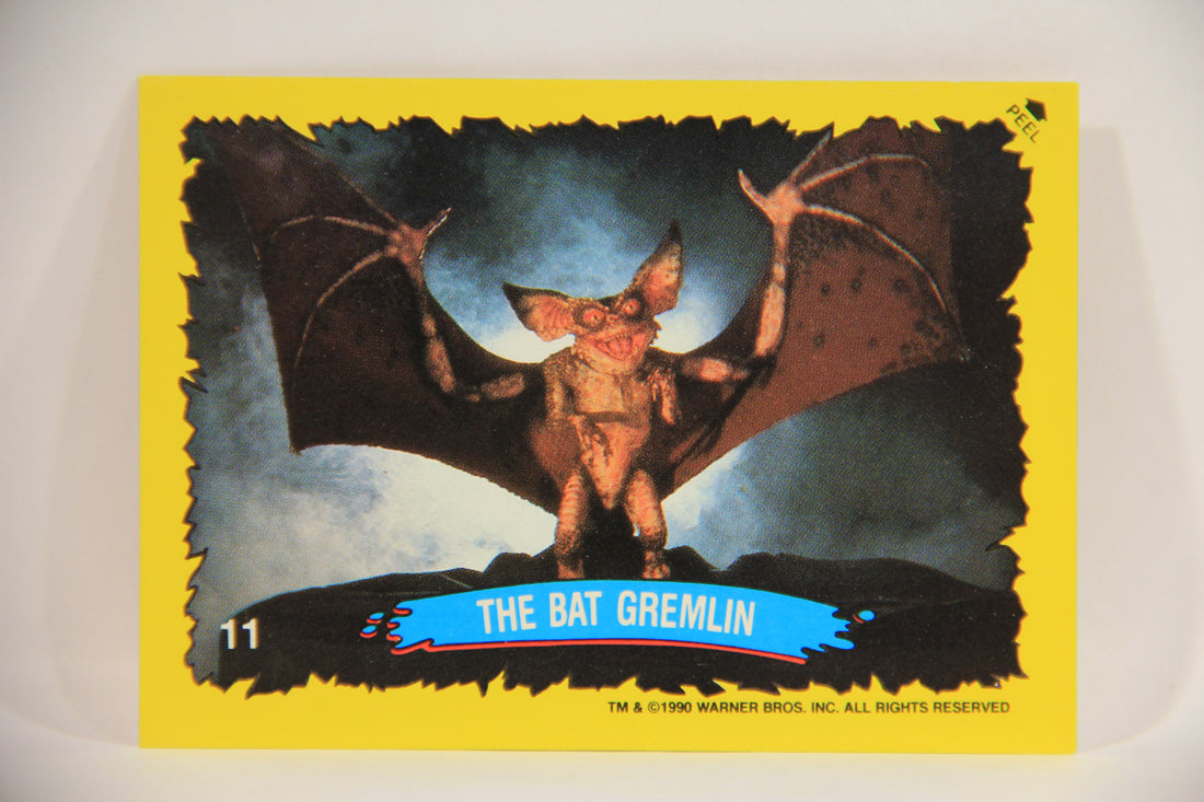 Gremlins 2 The New Batch 1990 Trading Card Sticker #11 The Bat Gremlin ENG L006880