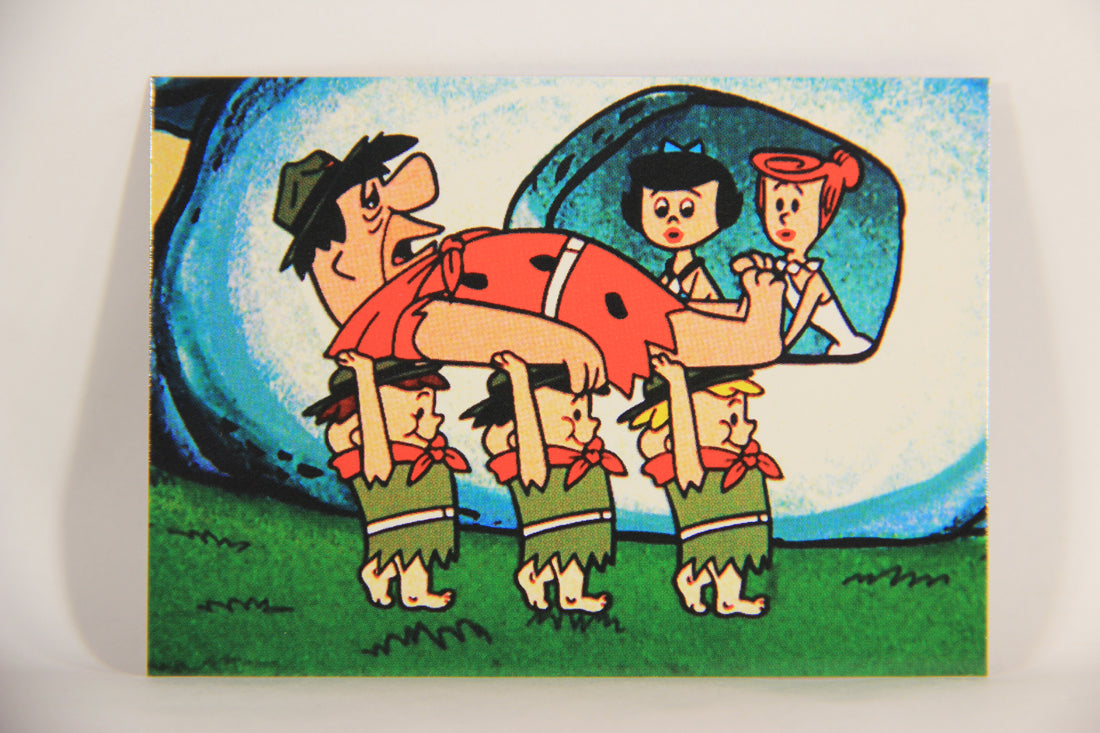 Return Of The Flintstones 1994 Trading Card #6 Sabre Tooth Tiger Patrol ENG L007434