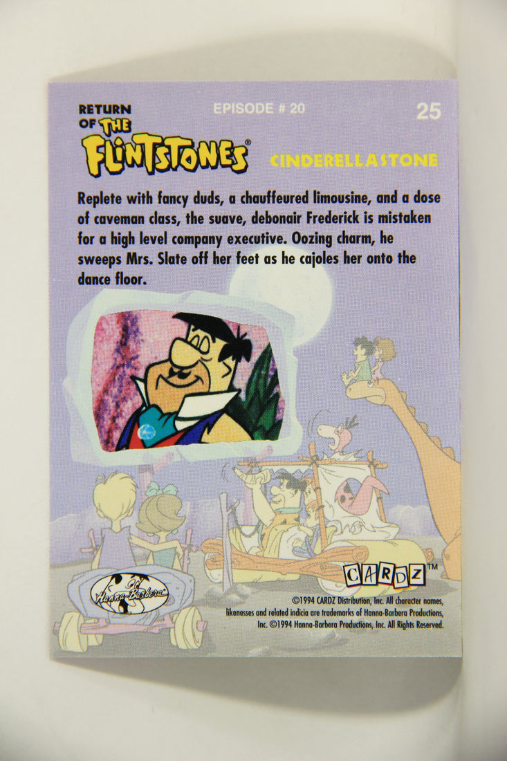 Return Of The Flintstones 1994 Trading Card #25 Frederick Mrs And Mr Slate ENG L007453