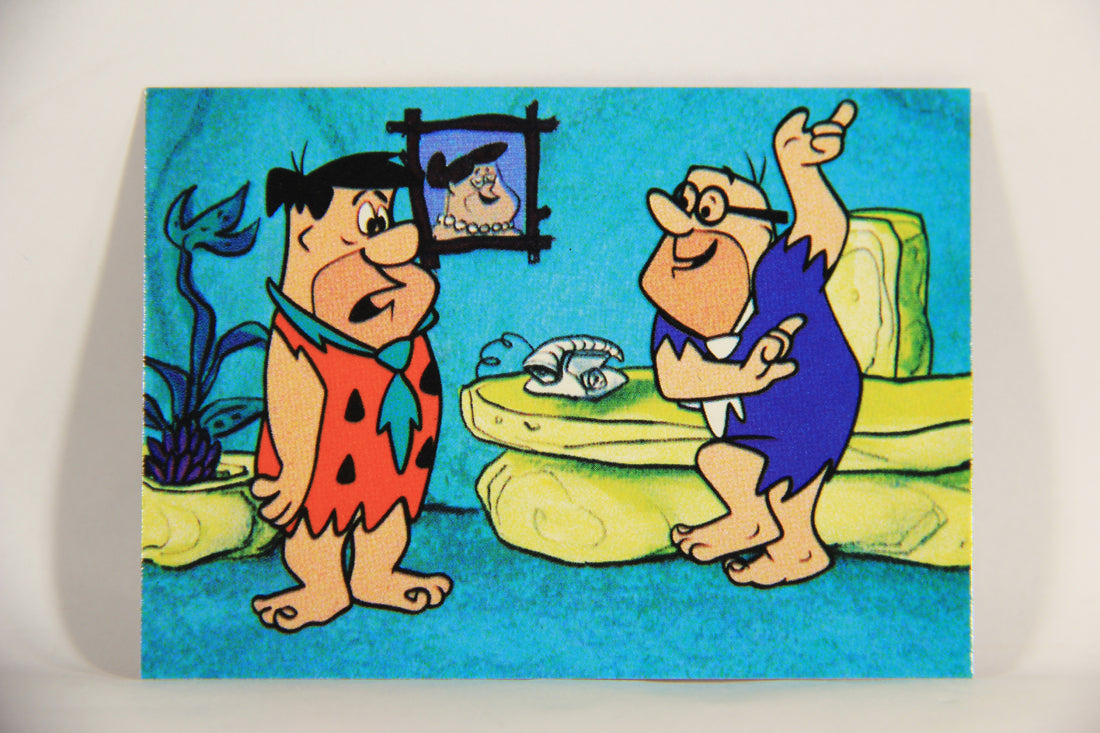 Return Of The Flintstones 1994 Trading Card #28 Fred And Mr Slate ENG L007456