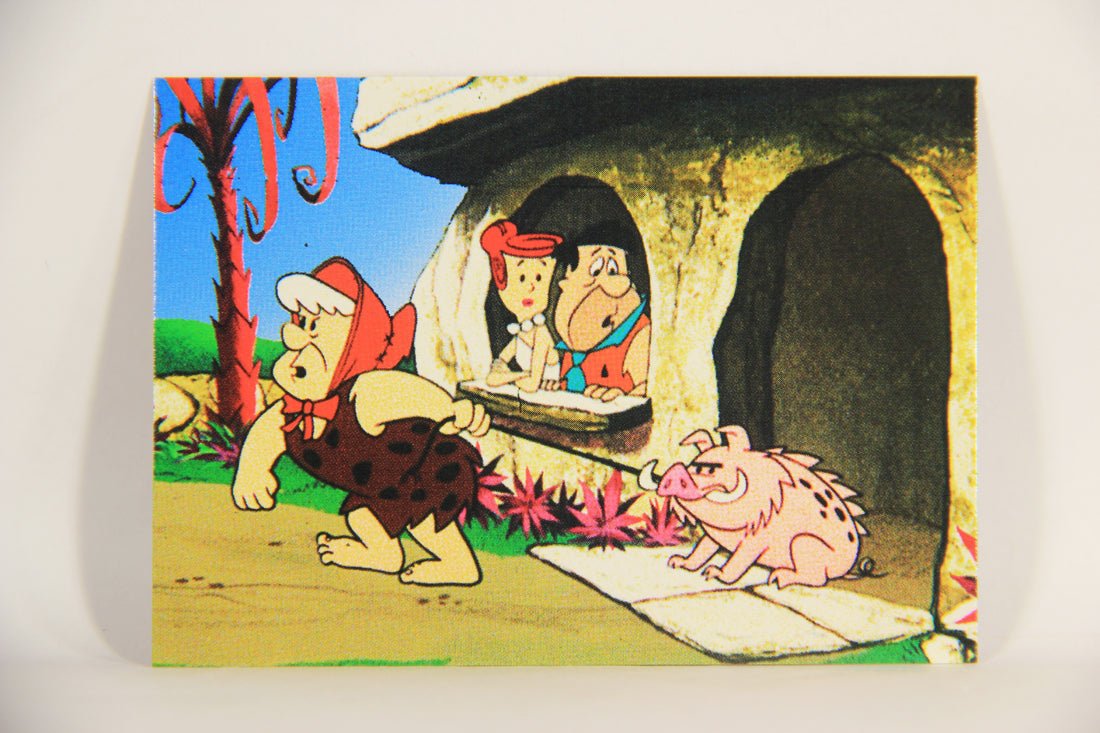 Return Of The Flintstones 1994 Trading Card #31 The Hatrocks Take Over The House ENG L007459