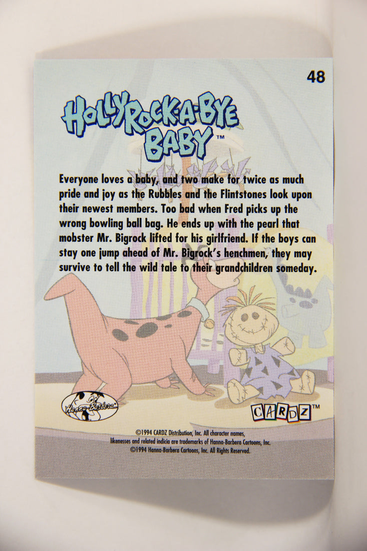 Return Of The Flintstones 1994 Trading Card #48 Everyone Loves A Baby ENG L007476