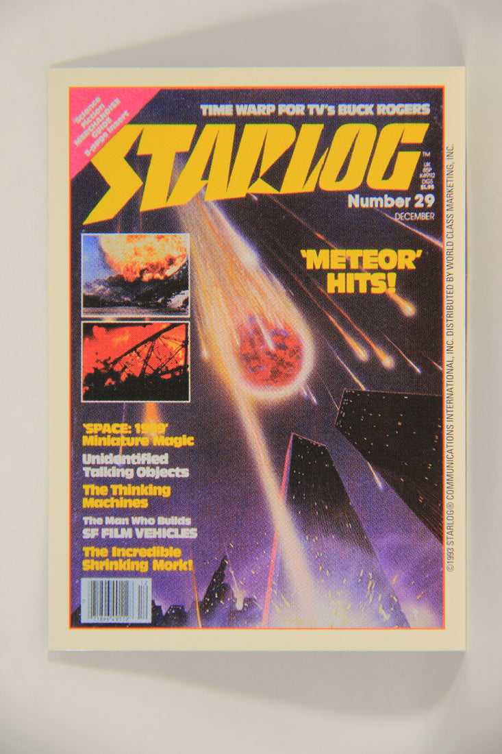 Starlog 1993 Trading Card #12 Meteor "Cover Number 29" L007580