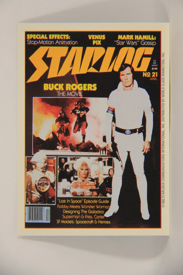 Starlog 1993 Trading Card #15 Buck Rogers The Movie "Cover Number 21" L007583