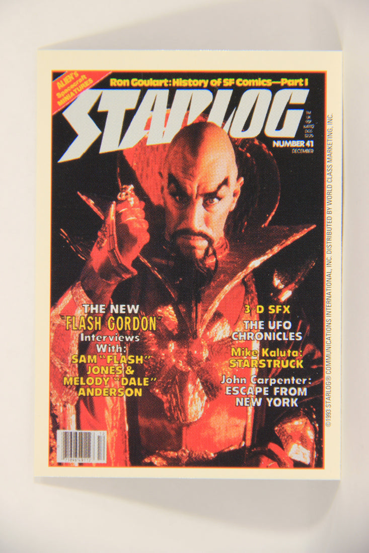 Starlog 1993 Trading Card #25 Flash Gordon "Cover Number 41" L007593