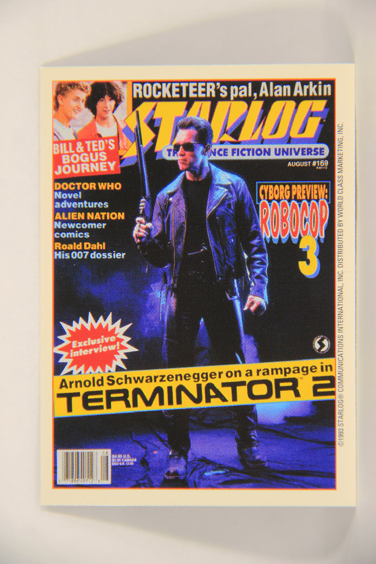 Starlog 1993 Trading Card #88 Terminator 2 "Cover Number 169" L007656