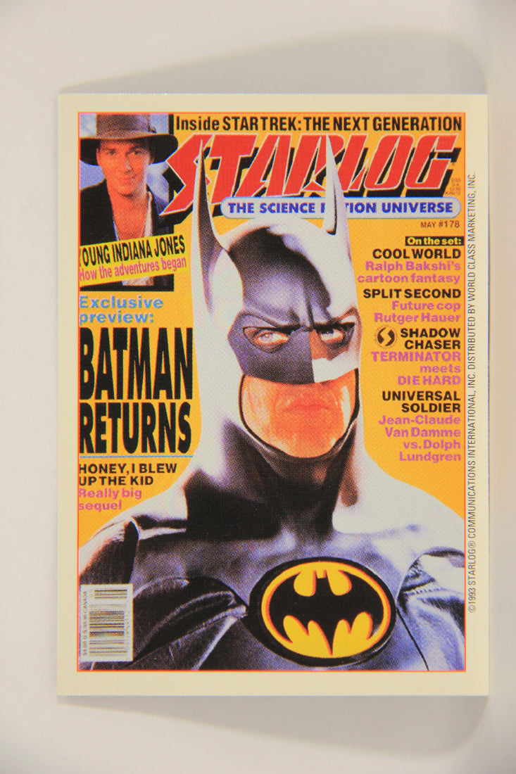 Starlog 1993 Trading Card #99 Batman Returns "Cover Number 178" L007667