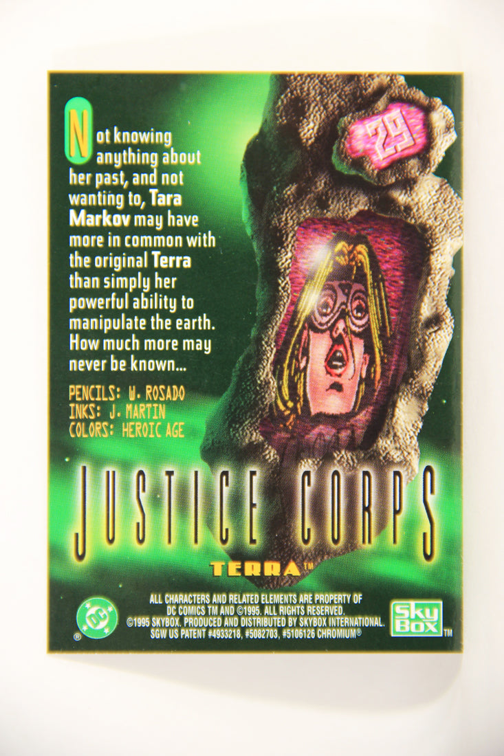 DC Legends '95 Power Chrome 1995 Trading Card #29 Terra L007685