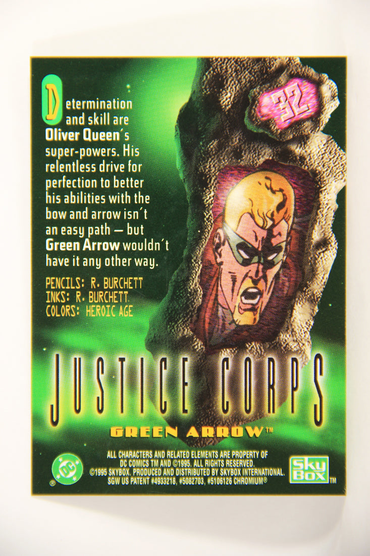DC Legends '95 Power Chrome 1995 Trading Card #32 Green Arrow L007688