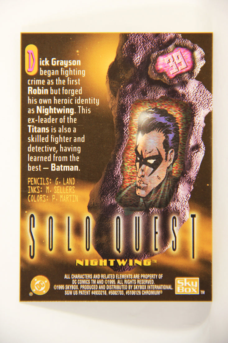 DC Legends '95 Power Chrome 1995 Trading Card #39 Nightwing L007695