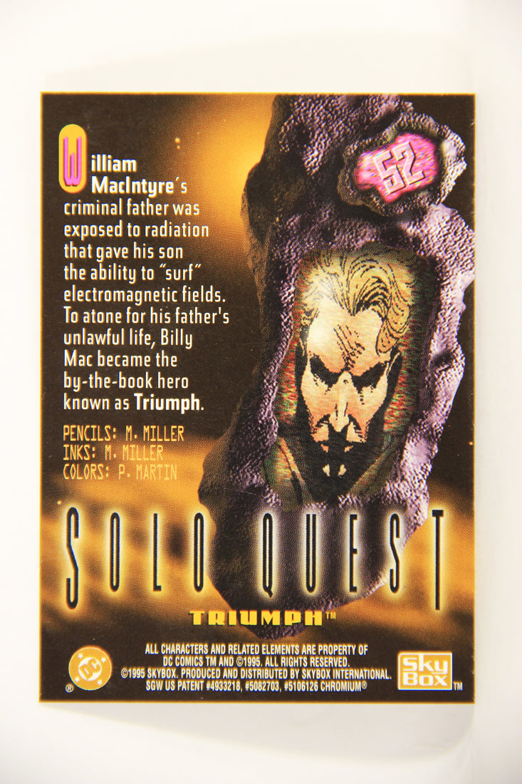 DC Legends '95 Power Chrome 1995 Trading Card #52 Triumph L007707