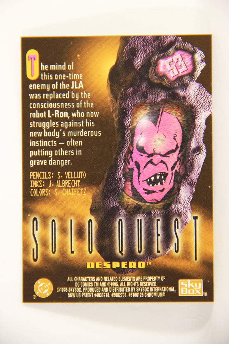 DC Legends '95 Power Chrome 1995 Trading Card #53 Despero L007708