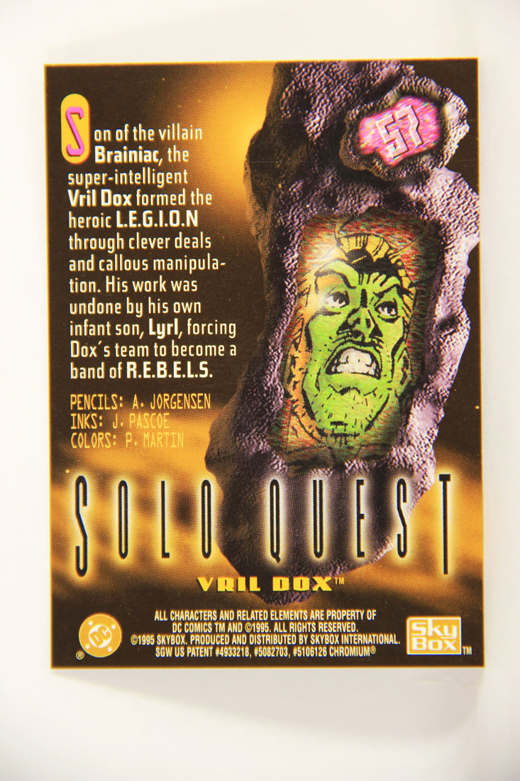 DC Legends '95 Power Chrome 1995 Trading Card #57 Vril Dox L007712
