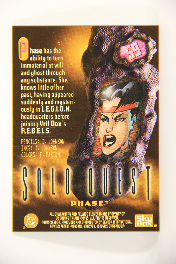 DC Legends '95 Power Chrome 1995 Trading Card #59 Phase L007714