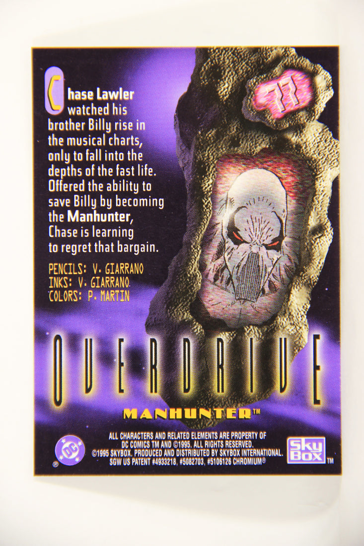 DC Legends '95 Power Chrome 1995 Trading Card #77 Manhunter L007732