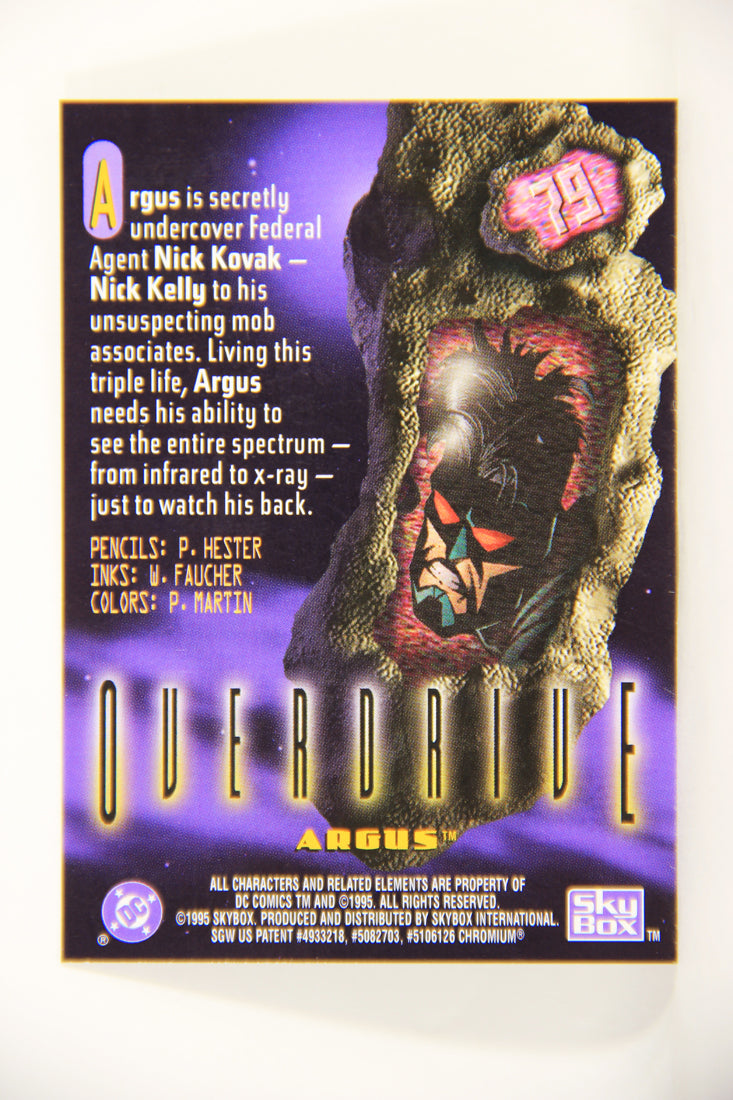 DC Legends '95 Power Chrome 1995 Trading Card #79 Argus L007734