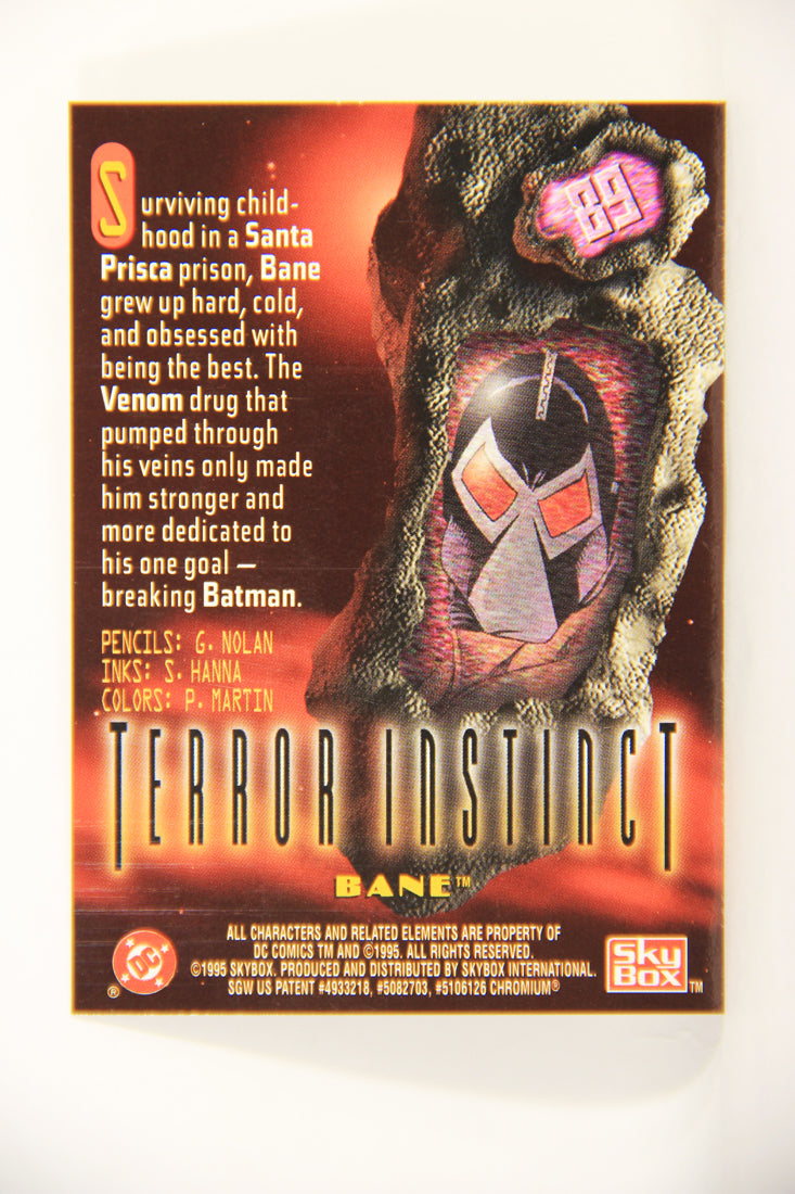 DC Legends '95 Power Chrome 1995 Trading Card #89 Bane L007744