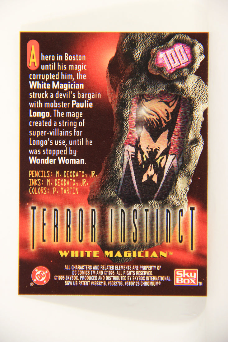 DC Legends '95 Power Chrome 1995 Trading Card #100 White Magician L007755