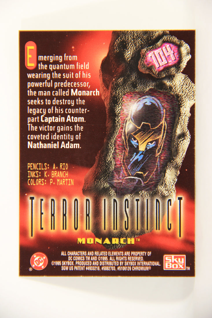 DC Legends '95 Power Chrome 1995 Trading Card #104 Monarch L007759