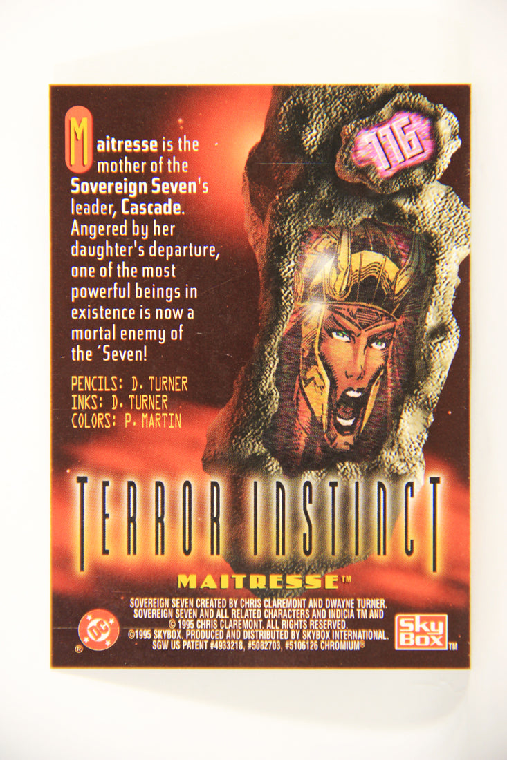 DC Legends '95 Power Chrome 1995 Trading Card #116 Maitresse L007771