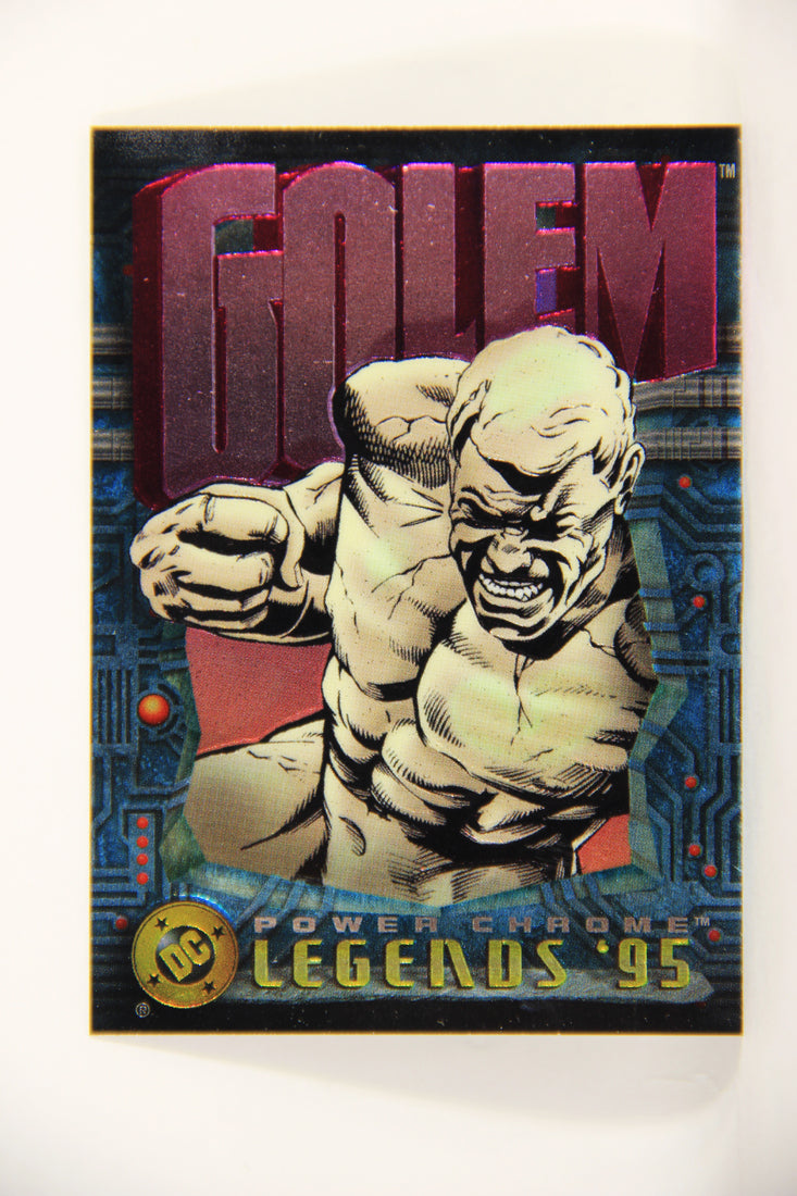 DC Legends '95 Power Chrome 1995 Trading Card #127 Golem L007782
