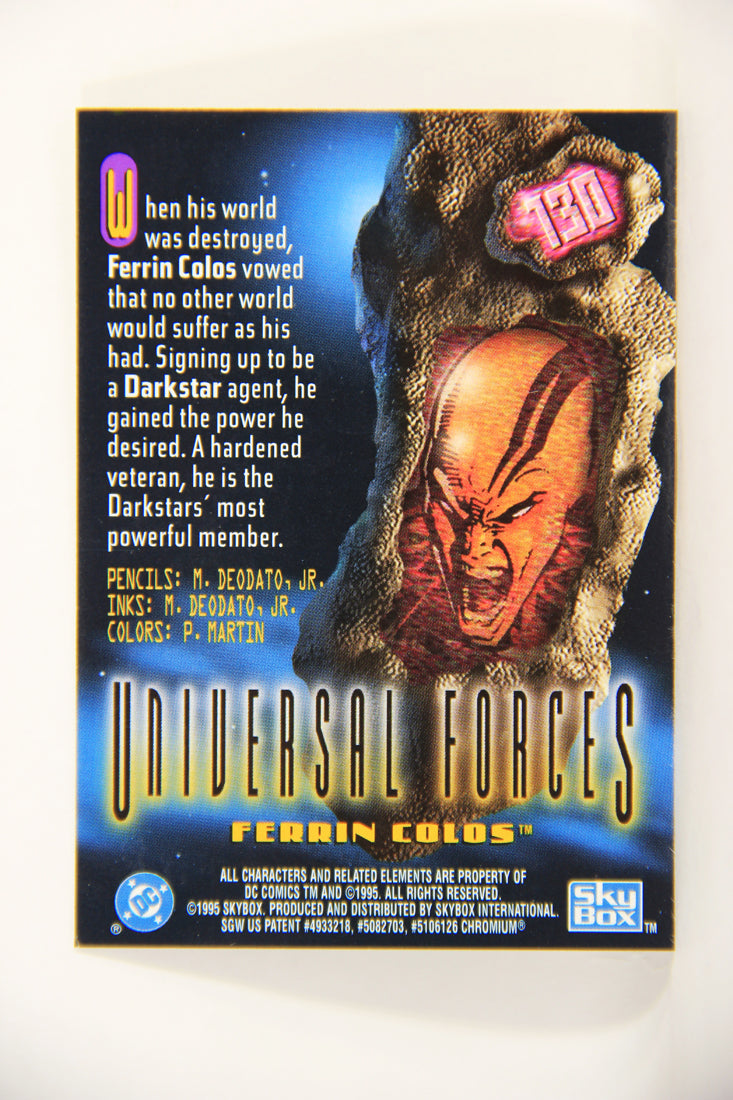 DC Legends '95 Power Chrome 1995 Trading Card #130 Ferrin Colos L007785