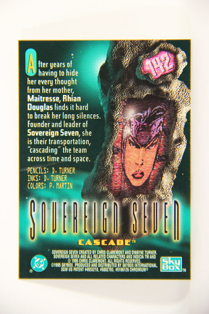 DC Legends '95 Power Chrome 1995 Trading Card #142 Cascade L007797