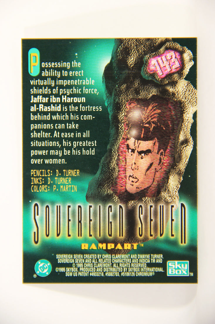 DC Legends '95 Power Chrome 1995 Trading Card #143 Rampart L007798
