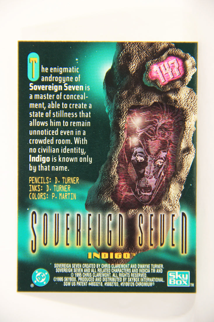 DC Legends '95 Power Chrome 1995 Trading Card #147 Indigo L007802