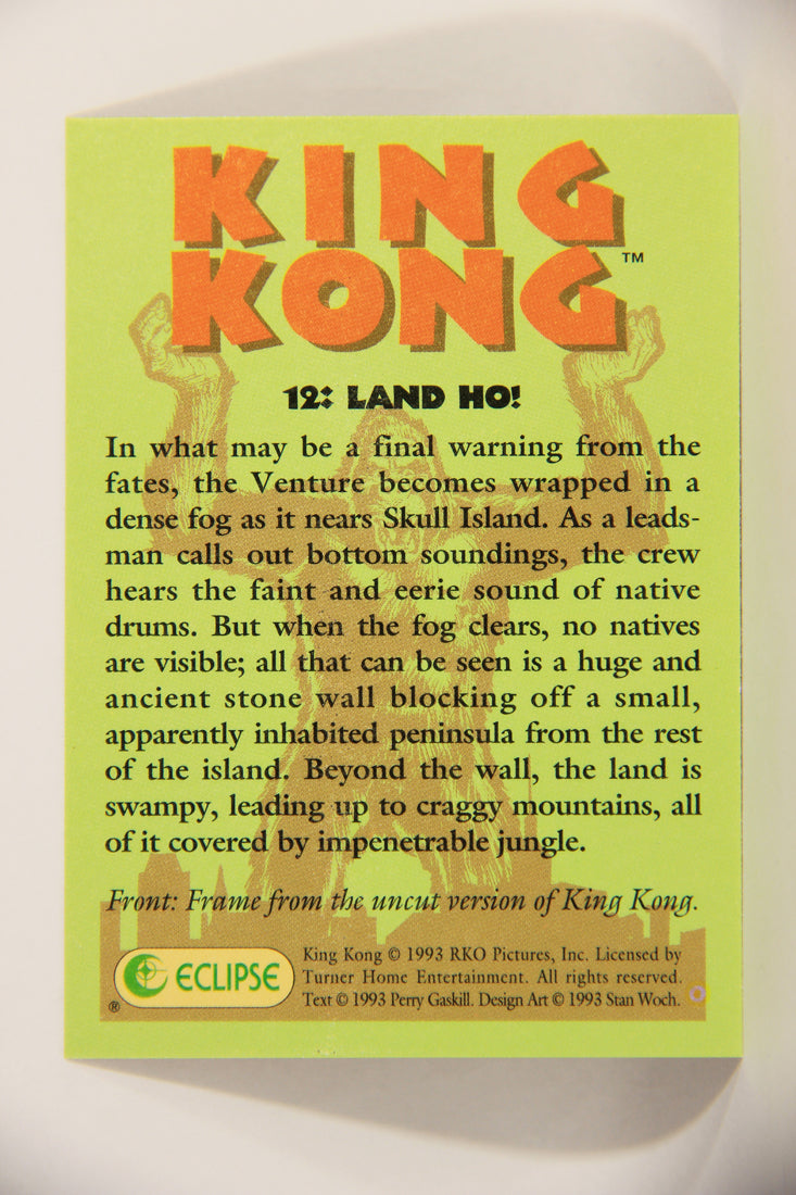 King Kong 60th Anniversary 1993 Trading Card #12 Land Ho L007880