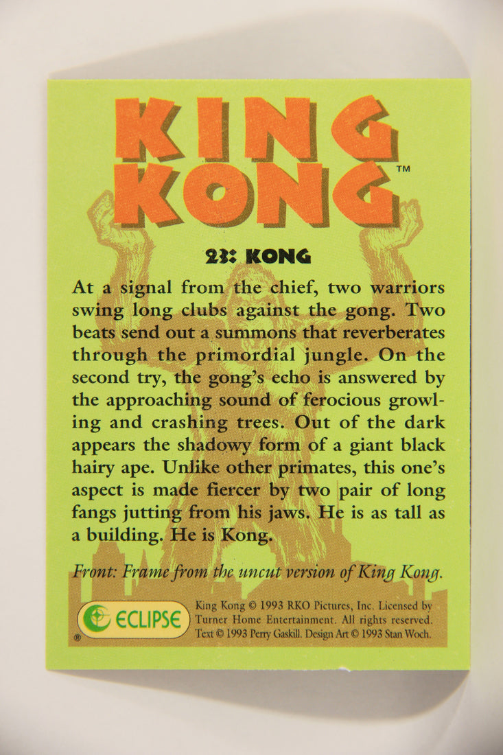 King Kong 60th Anniversary 1993 Trading Card #23 Kong L007891